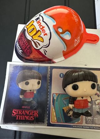 Funko Will Byers Stranger Things Kinder Joy