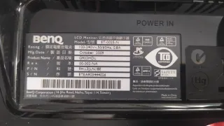 Monitor Benq Negro 18"