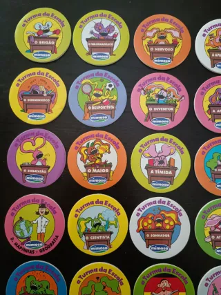 Tazos Mimosa Turma da Escola