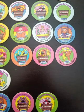 Tazos Mimosa Turma da Escola