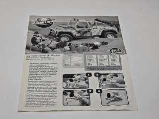 Madelman Jeep Safari con Accesorios