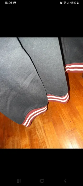 Felpa Fila blu con inserti bianchi