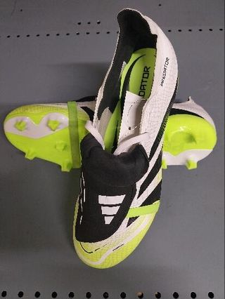 Botas de fútbol Predator League FG/MG Adulto Blanco/Verde