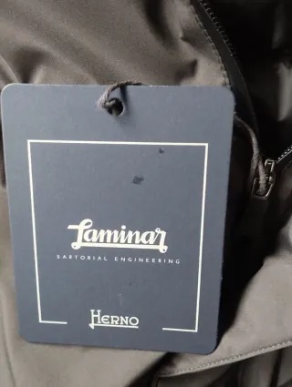 Parka Laminar Herno hombre color negro