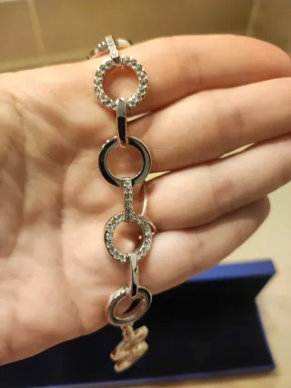 Pulsera Swarovski eslabones sin estrenar
