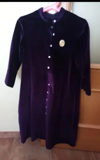 Túnica Cofradía Dormís Cieza Morada