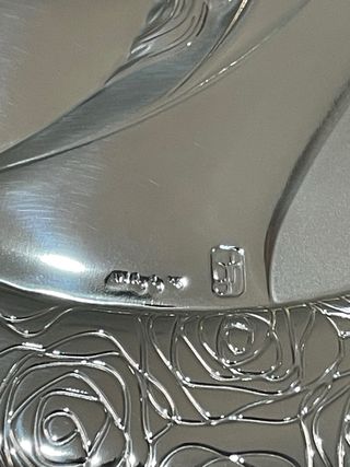 Quadro Sacra Famiglia Cuore Argento Oro