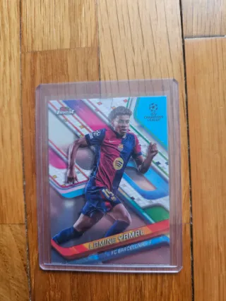 Lamine Yamal Topps Champions League