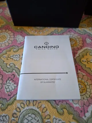 Reloj Candino Caballero Azul y Plateado