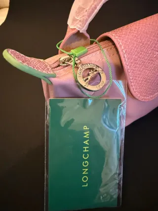 Borsa Longchamp Mini Rosa Nuova Con Tracolla