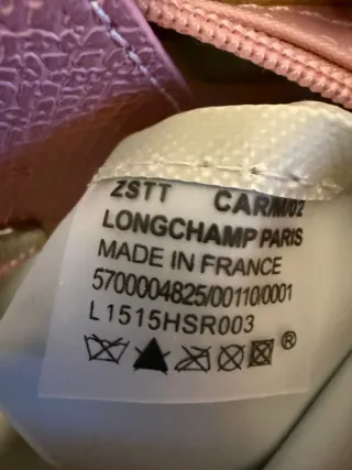 Borsa Longchamp Mini Rosa Nuova Con Tracolla