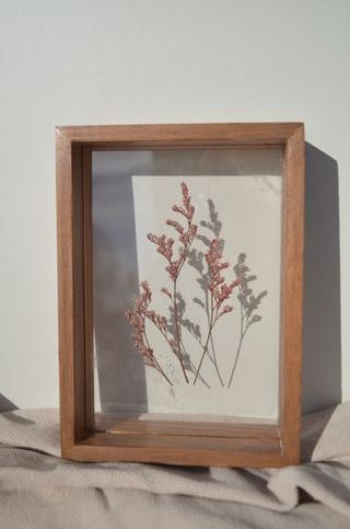 Cuadro Decorativo Hojas Secas