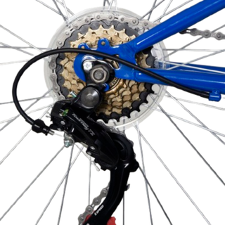 Bicicleta niños 24 pulgadas MTB Deportica Azul