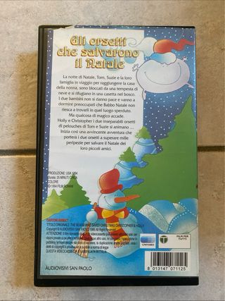VHS Gli Orsetti Che Salvarono Il Natale
