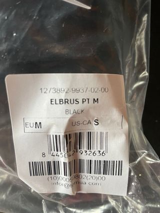 Pantalones Ternua Skimo Negros. Por estrenar.