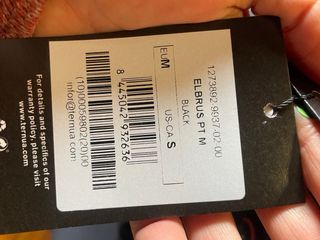 Pantalones Ternua Skimo Negros. Por estrenar.