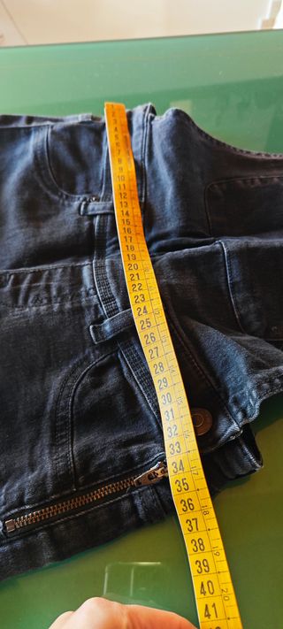 Salopette skinny nera Terranova strappi XS