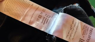 Salopette skinny nera Terranova strappi XS