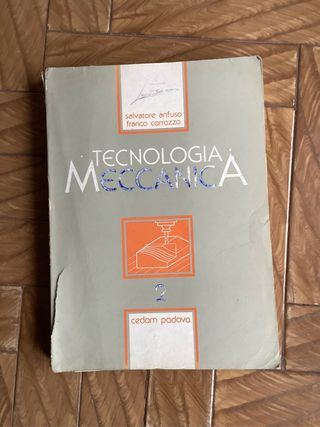 Libri Tecnologia Meccanica vol 1 e 2 per Istituti