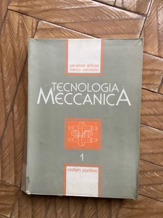 Libri Tecnologia Meccanica vol 1 e 2 per Istituti