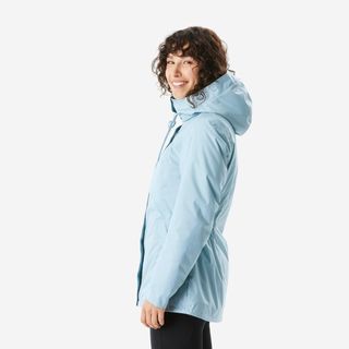 Abrigo de montaña y nieve impermeable Mujer Quechua NH500