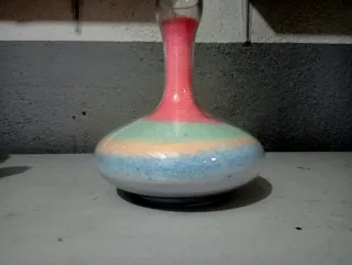 Jarrón decorativo arena de colores