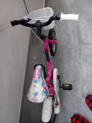 Bici bambina rosa senza rotelle