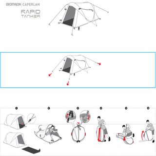 Refugio Bivvy Vivac Pesca Carpfishing RAPID TANKER