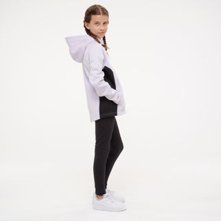 Chándal Niños Malva-Negro Cremallera