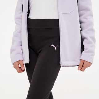 Chándal Niños Malva-Negro Cremallera