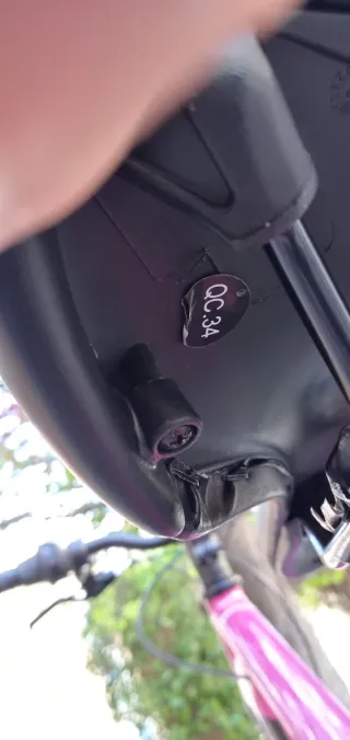 Bicicleta B-Pro rosa sin usar