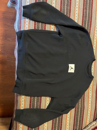 Sudadera Jordan Negra Logo Flight