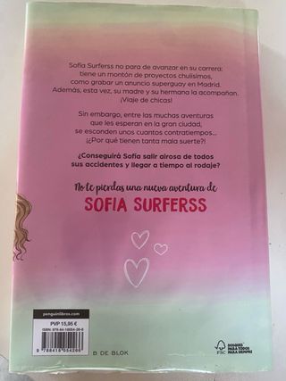 Lote de libros juveniles-infantiles sofia surfers