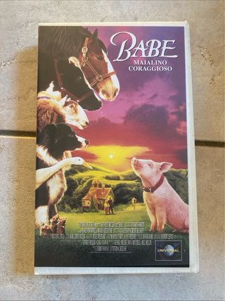 Babe Maialino Coraggioso VHS Film Italiano