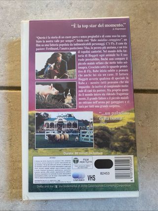 Babe Maialino Coraggioso VHS Film Italiano