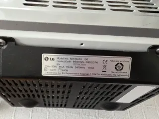 Microondas LG Grill