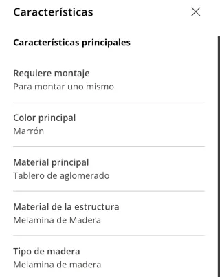 Cómoda de dormitorio blanca con patas