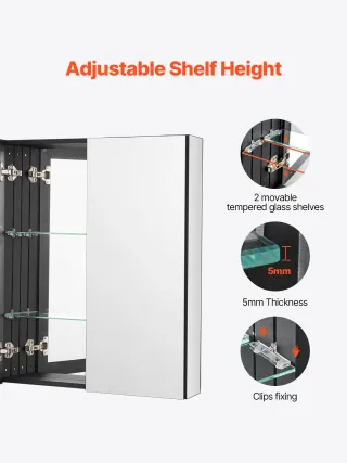 Armadietto per Medicinali 662 x 762 mm Armadietto