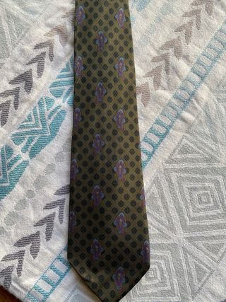 Corbata Q-ELLOS 100% Seda Italiana