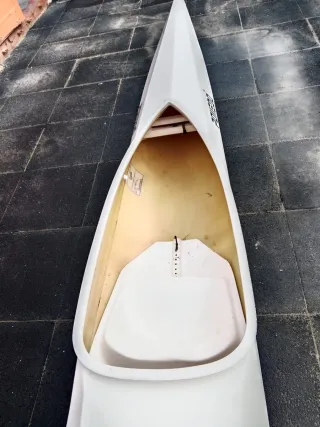 Piragua de pista blanca