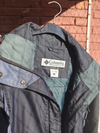 Chaqueta Columbia Talla M Azul/Gris