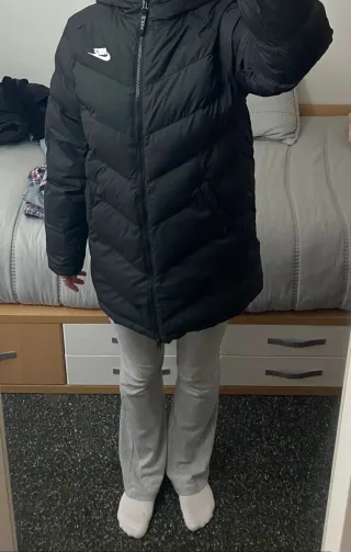 Chaqueta Nike Negra con Capucha Tallas , XL