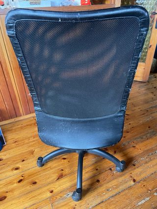 Silla de oficina negra