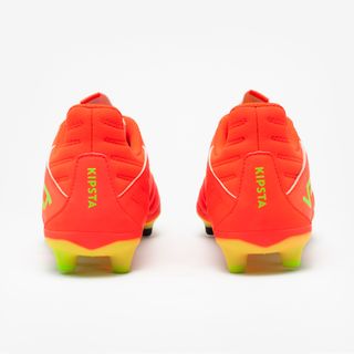 BOTAS DE FÚTBOL NIÑO PIEL CON CORDONES VIRALTO II FG ACID