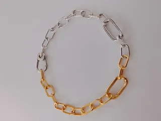 Pulsera Eslabones bicolor