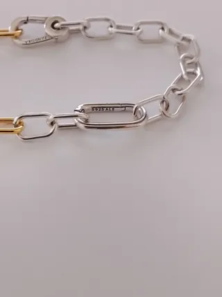 Pulsera Eslabones bicolor