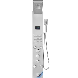 Sistema di pannelli doccia 6 modalità doccia LED