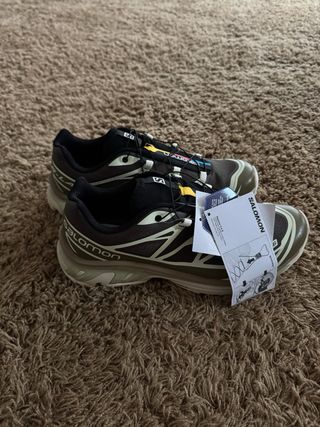 Salomon S-Lab XT6 Unisex Gris/Oliva