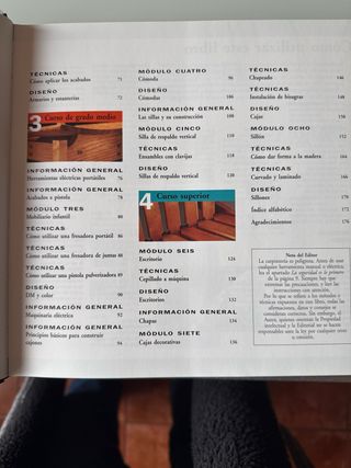 Curso Completo de Carpintería