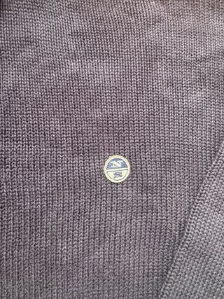 Jersey North Sails cremallera azul vintage